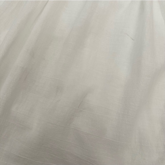 Zara Girls Embroidered White 3/4 Sleeve Midi Lined Formal Dress - Picture 9 of 10